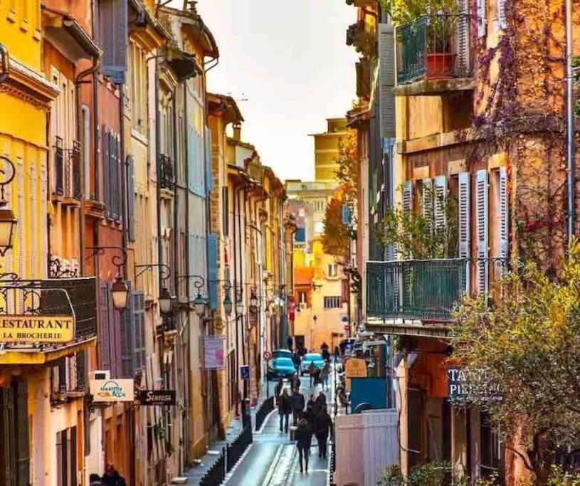 Studio Au Coeur D'Aix Avec Balcon Et Parking Aix-en-Provence Exterior foto